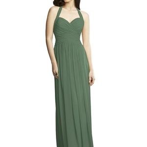 Dessy Collection Long Green Dress